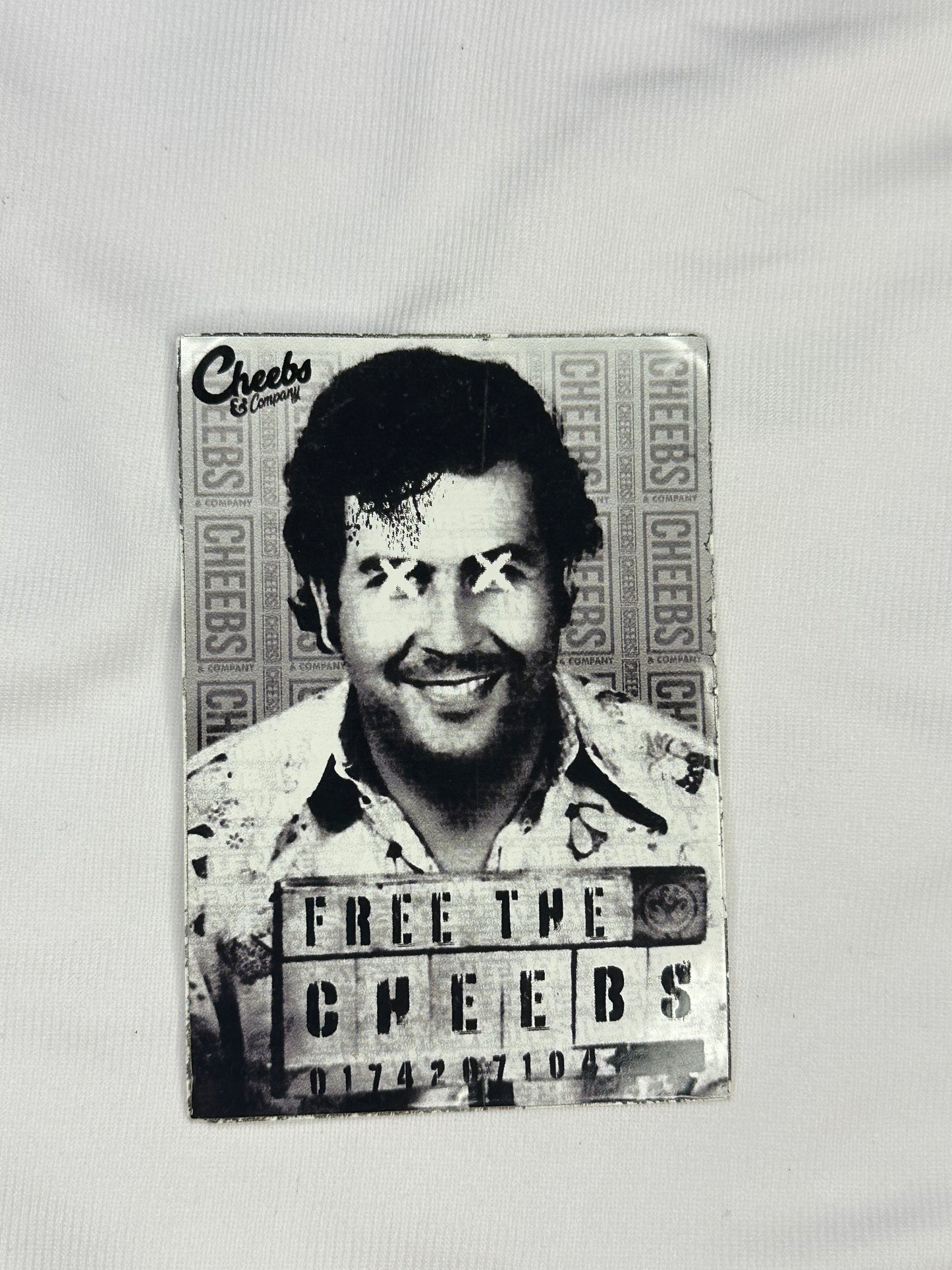 Free the cheebs sticker