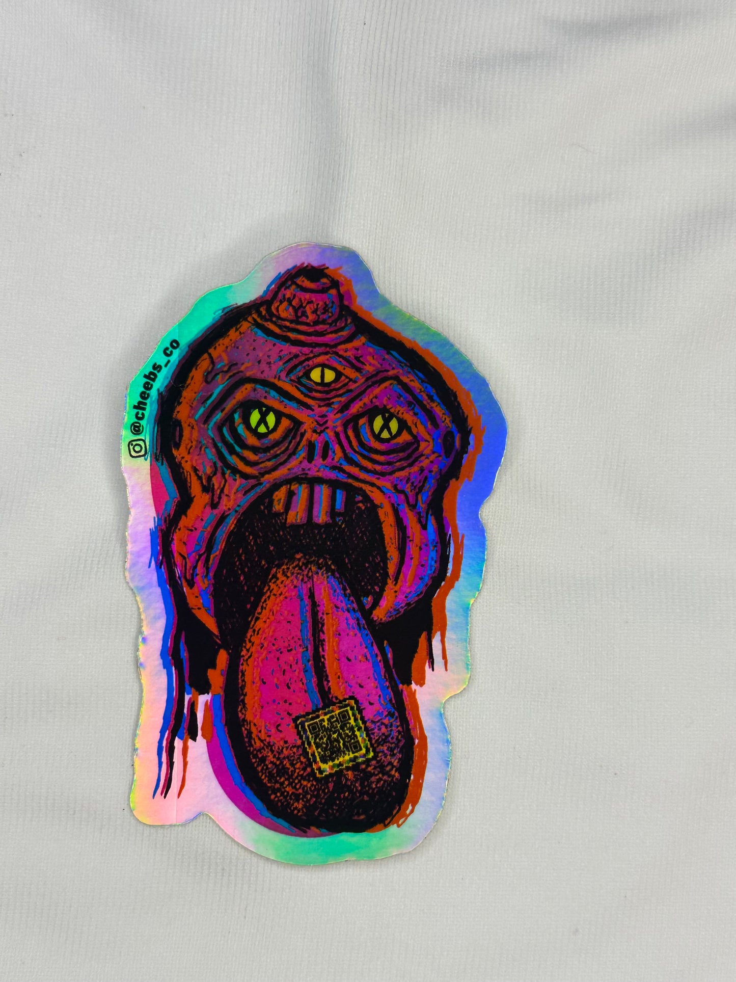 Zombie Holo sticker