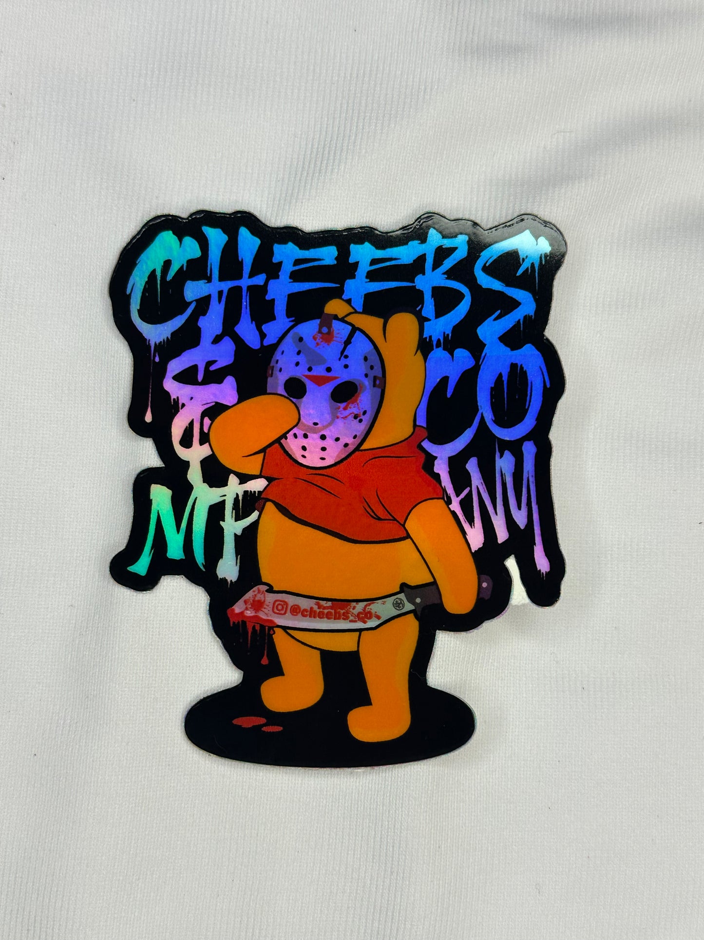 Slasher Holo sticker