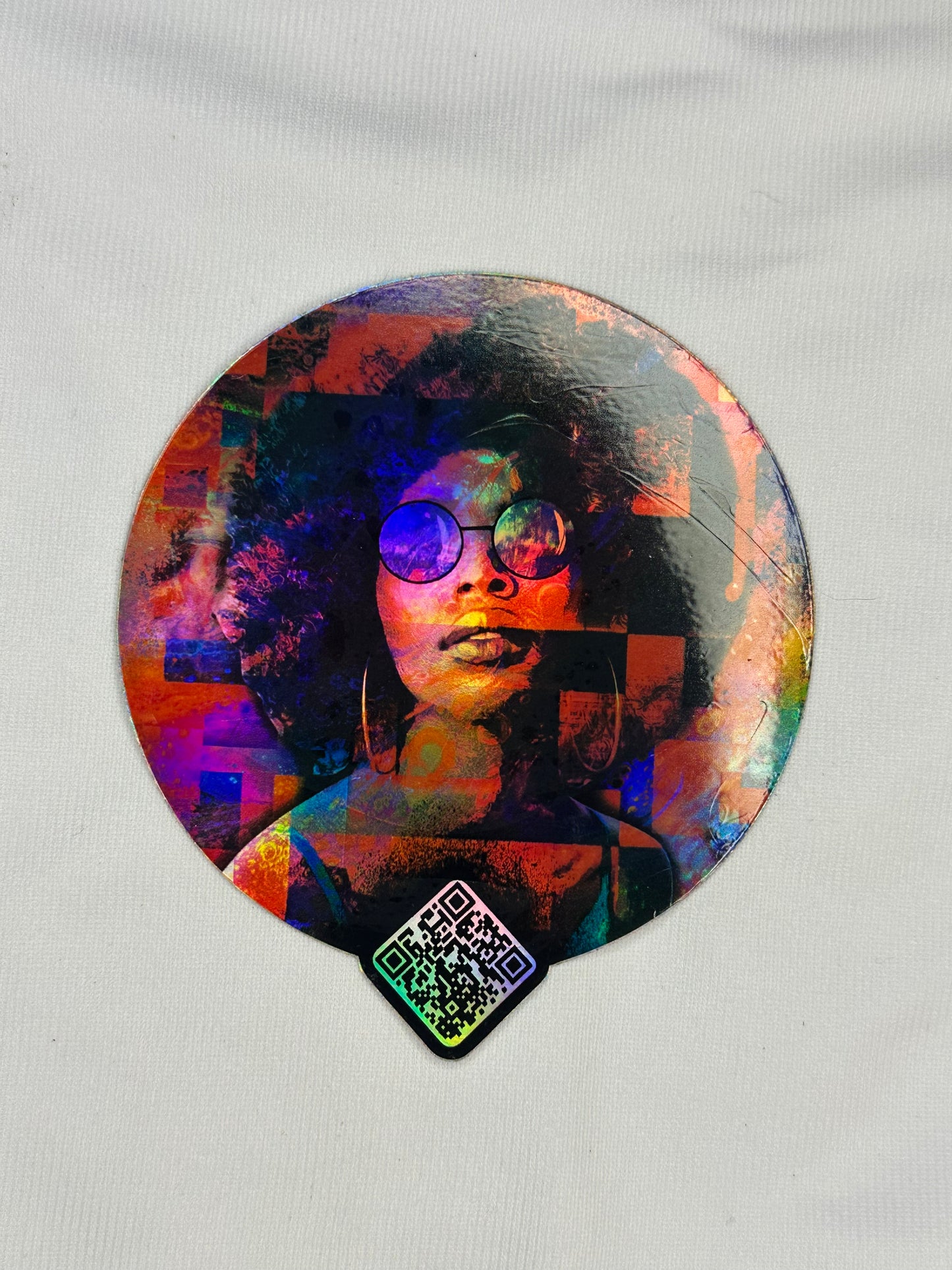 Lady trip Holo sticker