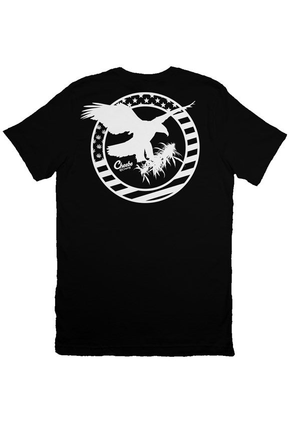 Cheebs America Pocket Tee Black
