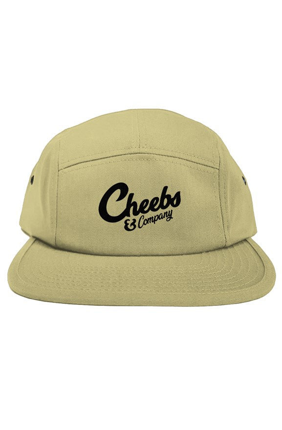 Cheebs Classic 5 Panel Hat Khaki