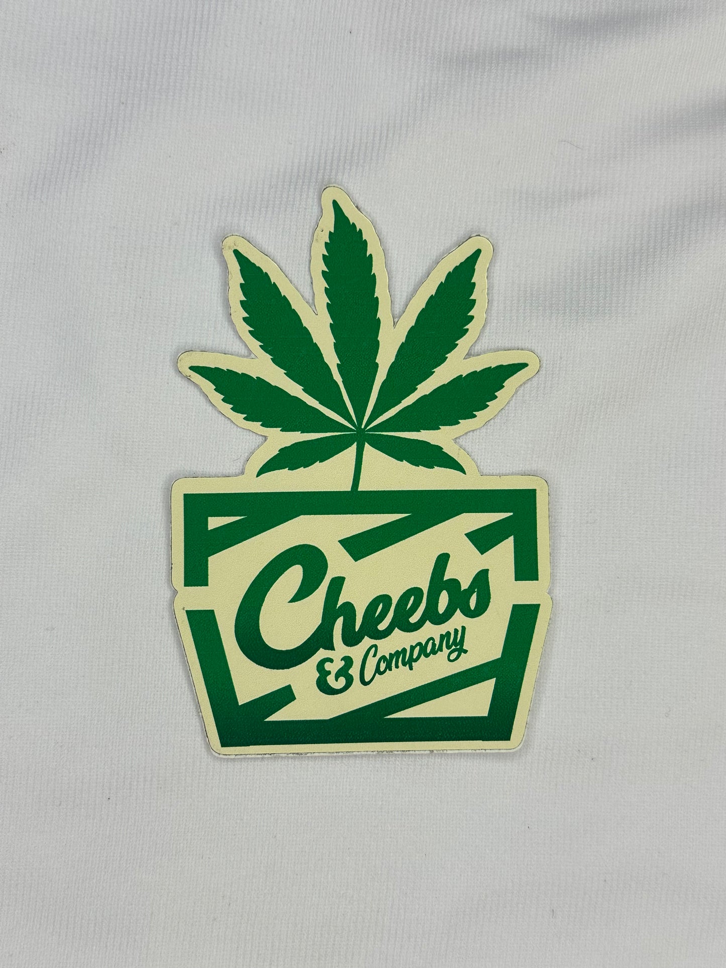 Cheebs plant sticker