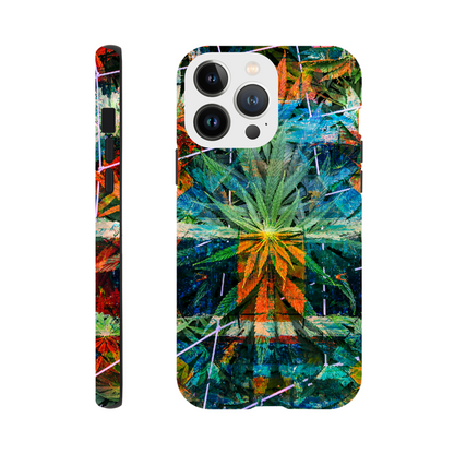 Abstract Cannabis Tough case