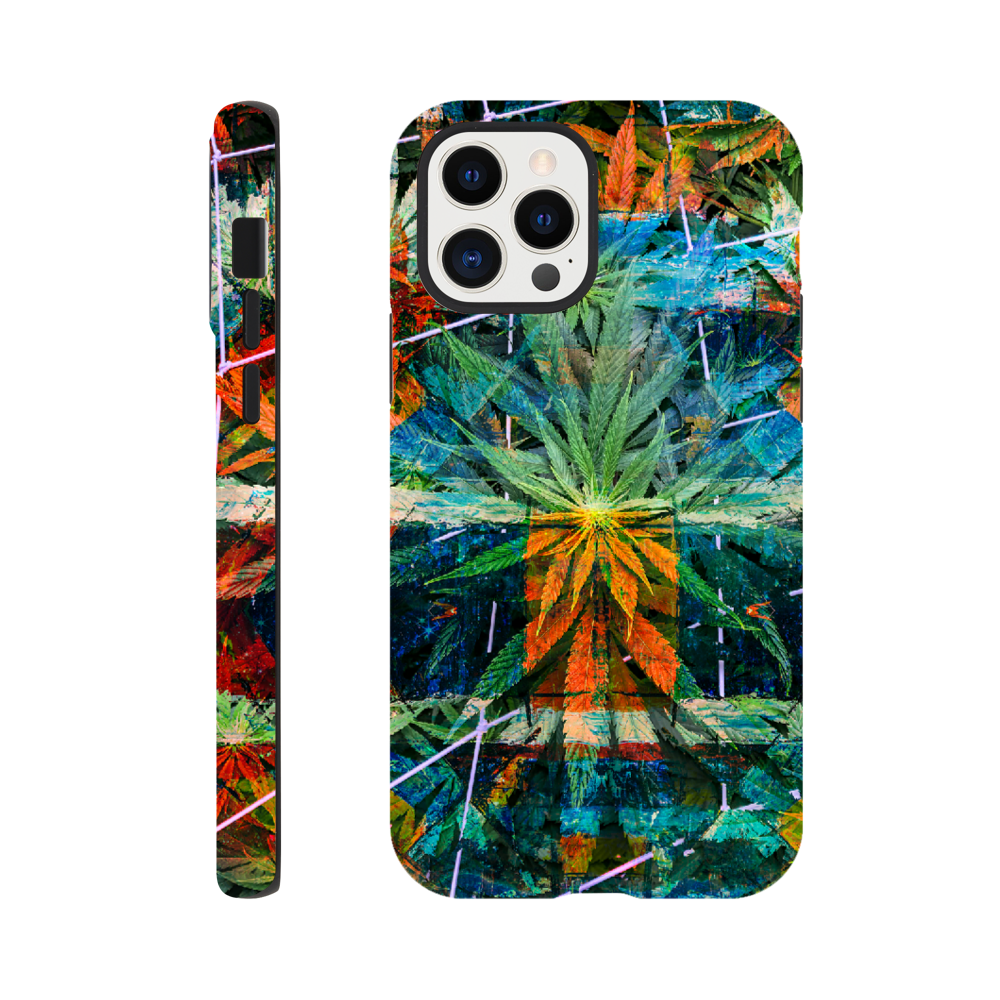 Abstract Cannabis Tough case