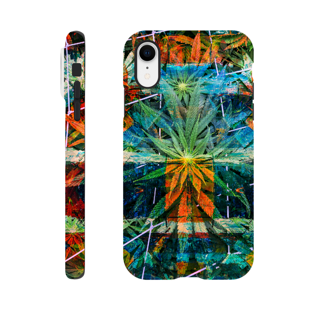 Abstract Cannabis Tough case