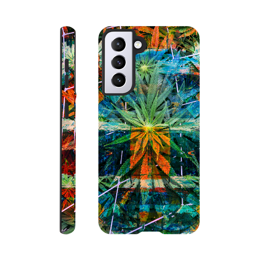 Abstract Cannabis Tough case